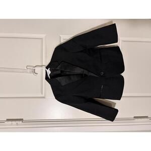 NAUTICA Boys Suits for Kids Size 3 Black 2 Pieces Set Tuxedo Notch Lapel K67